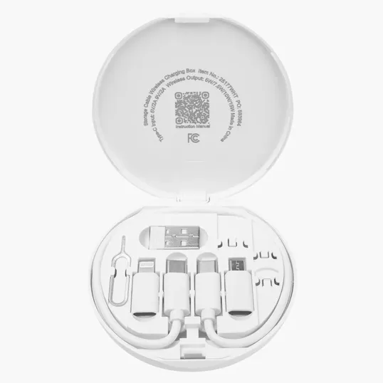 Wireless Charging Case with Cord & Adapter Set — view 9