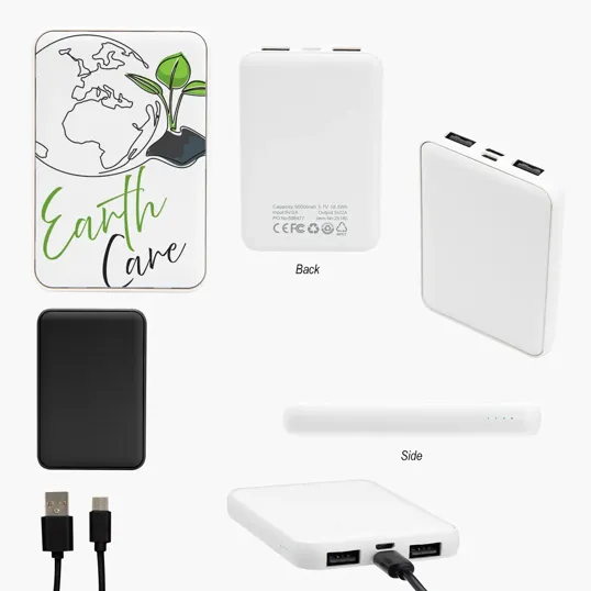 RPET 5000 mAh Power Bank — view 5