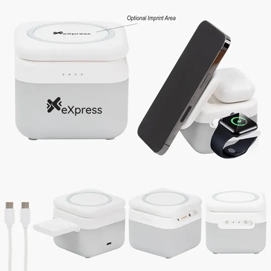 3-in-1 Modularized Wireless Charger — view 2