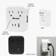 Type-C Wall Adapter with AC, USB & Type-C Output — view 3