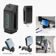 Desktop Phone Bracket with 360° Rotation — view 3