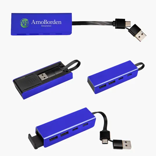 RABS Type-C & USB Hub With Phone Stand — view 2