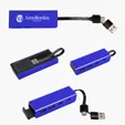 RABS Type-C & USB Hub With Phone Stand — view 6
