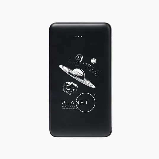 10,000 mAh Power Bank With Integrated Cables