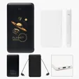 10,000 mAh Power Bank With Integrated Cables — view 3