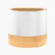 Recycled Aluminum Wireless Speaker with Bamboo — view 5