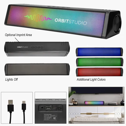 Boomin' Soundbar Speaker with Bluetooth® 5.3