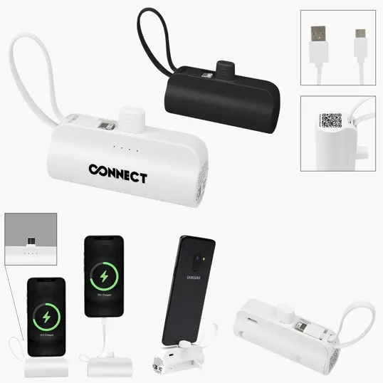 UL Listed 5000 mAh Portable Power Bank