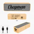 Bamboo & rPET 200 mAh Power Bank