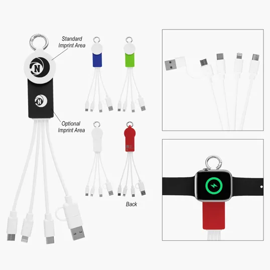 Rabs Multi-Charging Cables With Watch Dock