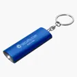 Aluminum Key Chain Flashlight with White LED — view 2
