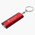 Aluminum Key Chain Flashlight with White LED — view 3
