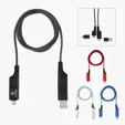 3' 60W Quick Charge Cable with USB-A & Type-C