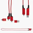 3' 60W Quick Charge Cable with USB-A & Type-C — view 3