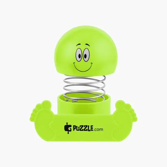 Smiley Bobble Head Phone Holder — view 2