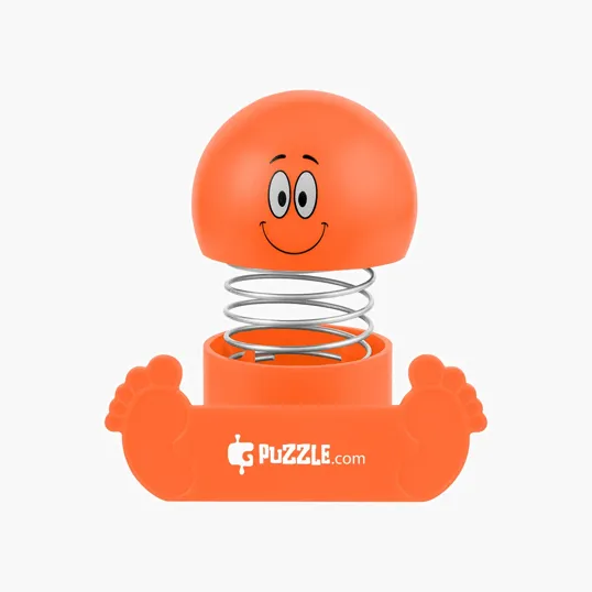 Smiley Bobble Head Phone Holder — view 3