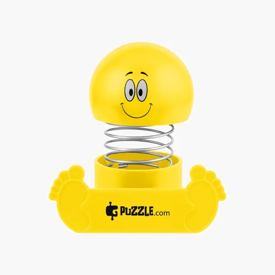 Smiley Bobble Head Phone Holder — view 7