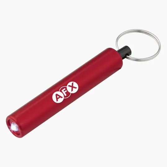 Mini Cylinder LED Flashlight Key Tag — view 4