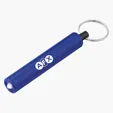 Mini Cylinder LED Flashlight Key Tag — view 5