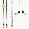 Bamboo & rPET Fast Charging Cable, 3 ft — view 2