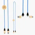 Bamboo & rPET Fast Charging Cable, 3 ft — view 5