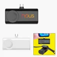 5,000 mAh Dual Plug Power Bank With Watch Charger