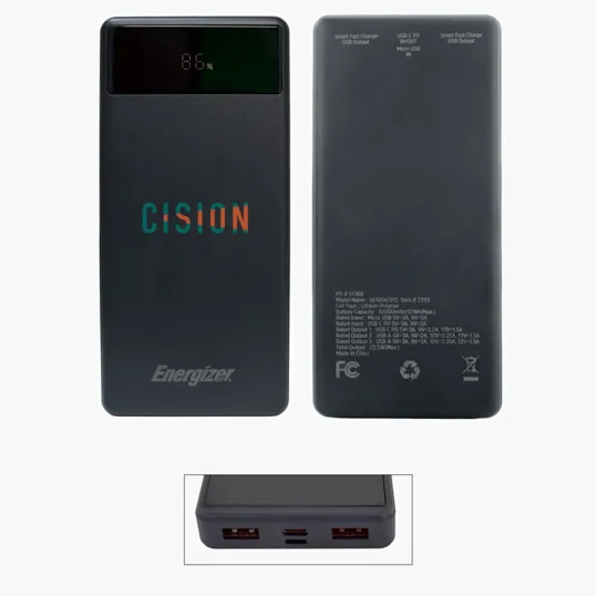 Energizer® 10,000 mAh PD Power Bank