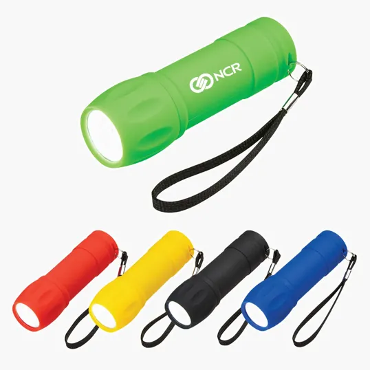 Rubberized COB Light with Strap