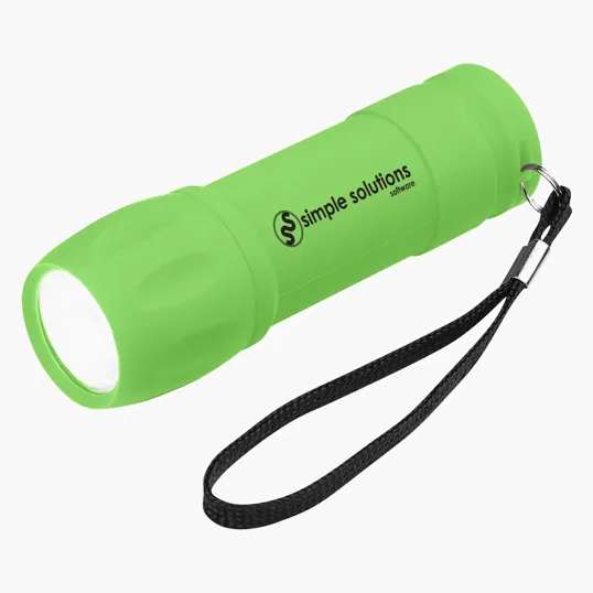 Rubberized COB Light with Strap — view 4