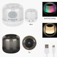 Wireless Speaker With Touch Sensor Night Light
