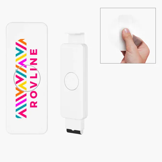 Fun Spinner Phone Stand With Screen Cleaner — view 3