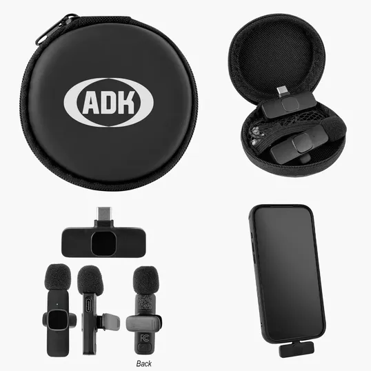 Wireless Lavalier Microphone & Travel Case