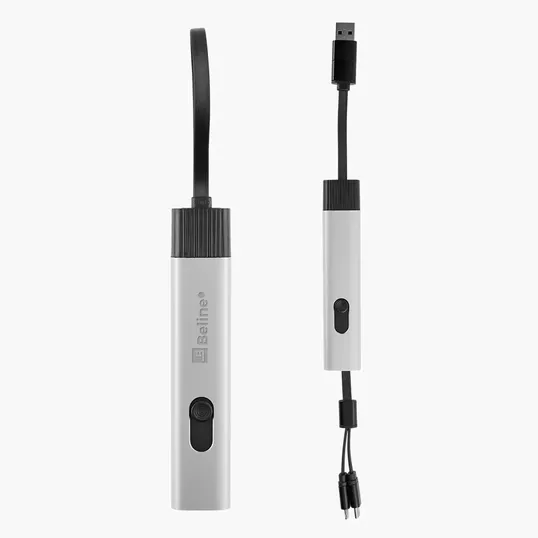 Recycled Aluminum Retractable Travel Charging Cable — view 3