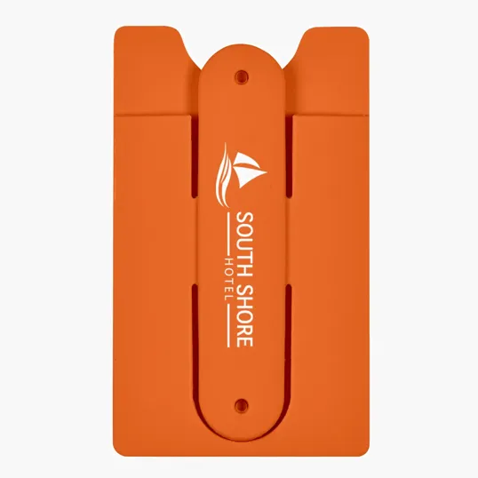 Silicone Phone Wallet With Stand — view 5
