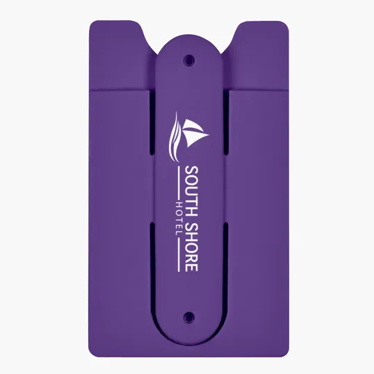 Silicone Phone Wallet With Stand — view 6