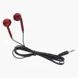 Metallic Wired Earbuds with 46" Cord — view 2