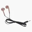 Metallic Wired Earbuds with 46" Cord — view 3