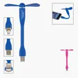 Mini USB Fan With 3-Way Connector