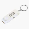 Swivel Car Charger with Split Ring
