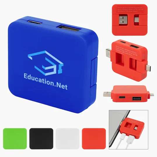 RABS 4-Port USB Hub 2.0 with 2 Type-C Outputs — view 6