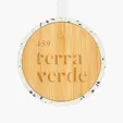 10W Speckle & Bamboo Wireless Charger — view 2