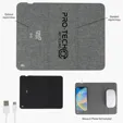 RPET 10W Wireless Charging Mouse Pad — view 2