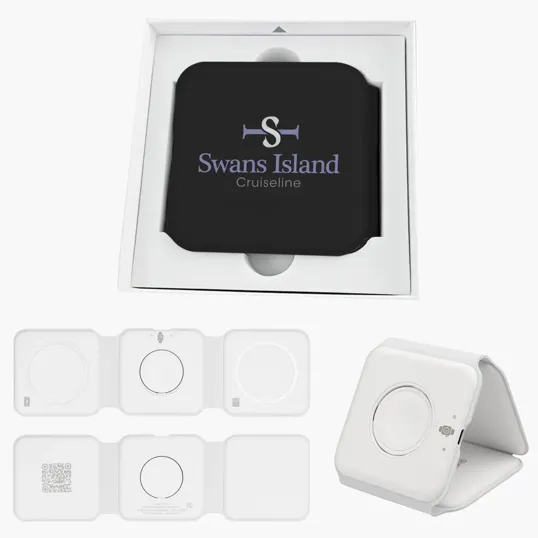 3-in-1 Travel Charger Wireless Charging Mat — view 5