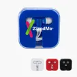 Earbuds in Compact Plastic Travel Case — view 5