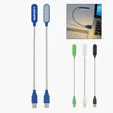 USB Flexi-Light with Bendable Cable