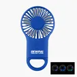Rechargeable Handheld Fan with Carabiner — view 5