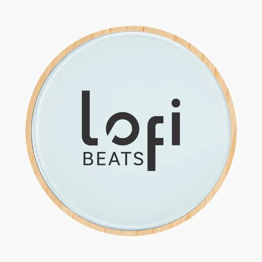 10W Glass & Bamboo Wireless Charger — view 2