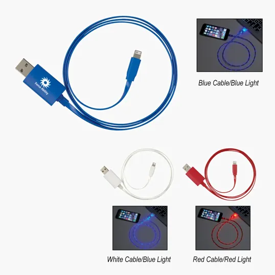 2-In-1 Light Up Charging Cable