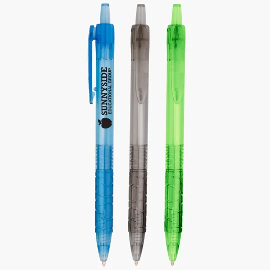 Wave Pen with Plunger Action and Unique Grip