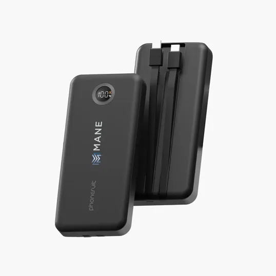 PhoneSuit® Journey Novo 10,000 mAh Cabled Battery Pack